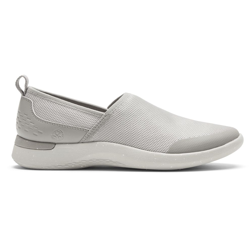 Sapatilhas Mulher Rockport Truflex Fly Lavável Knit Slip-On Bege,Portugal NMZDF-9182